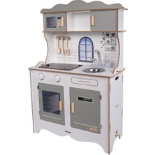 Çocuklar Için Renkli Eğitici Oyun Mutfak Seti