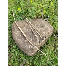 Yay ve 3 Adet Ok Seti, El Yapımı, Doğa Temalı, Kaliteli ve Dayanıklı