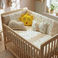 Kista Baby Bebek Uyku Seti Nevresim Takımı 80x130 Bambi Kahverengi