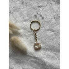 Parlak Inci Anahtarlık, Şık ve Zarif Tasarım, Hediye Için Mükemmel Seçim