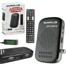 Sunplus Mini Full Hd Wi-Fi Uydu Alıcı, Youtube ve Iptv ile Kesintisiz Eğlence