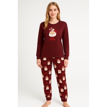 Mutlu City Kadın  Yumuşak Doku Termal Pijama Takımı 42050