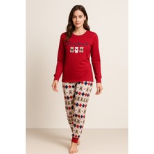 Mutlu City Kadın  Yumuşak Doku Termal Pijama Takımı 42050