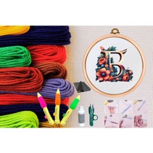 Sad Punch Seti Nakış Seti Kasnaklı Kendin Yap Seti Seri 56