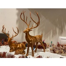 Szd Design Ren Geyiği Yılbaşı Masaüstü Figürü
