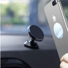 Özbience 360 Dönen Metal Mıknatıslı Araç Içi Telefon Tutucu
