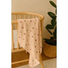 Omy Desenli Battaniye&kundak 85 x 90  cm  Pamuklu Kumaş