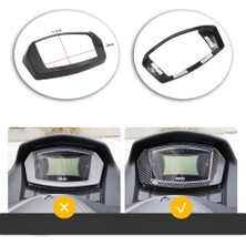 Nmax 125/155 2021-2024 Ekran Gösterge Karbon Modifiye Kapak