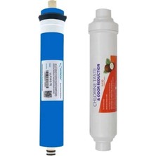 Su Arıtma Vontron Membran +Tatlandırıcı Post Karbon Orjinal Filtre