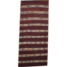 Kilim Antik El Dokuması Malatya Yolluk Yün Kilim 0571 - Yeni - Çok Renkli