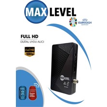 Özbience Yüksek Kaliteli Maxlevel Uydu Alıcısı, Wi-Fi, Full Hd, Sınırsız Paketli