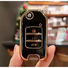 Feyza Design Çift Buton Honda Civic Fc5 H-Rv C-Rv Anahtar Koruma Kılıfı