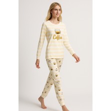 Mutlu City Kadın  Yumuşak Doku Termal Pijama Takımı 42050