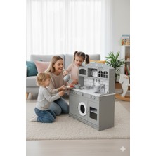 Şık ve Dayanıklı 5'li Gri Tencere ve Tava Seti, Mutfağınıza Şıklık Katın