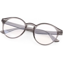 Feyza Design Kadın Yuvarlak Gözlük, Mavi Işık Koruma, Şık ve Rahat Tasarım