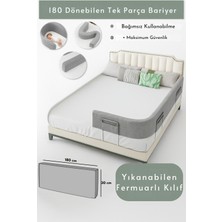 Yeni Nesil 180 cm Tek Parça Yatak ve Beşik Güvenlik Bariyeri