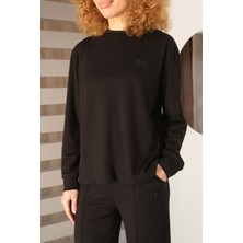 Ithal Modal Kumaş Nakış Detaylı Ikili Takım 4005