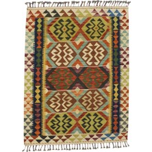 Kilim Antik El Dokuma Cerit Yörükleri Iran Yün Kilim 0522 - Yeni - Çok Renkli