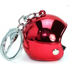 Waves And Pebbles Kask Red Anahtarlık