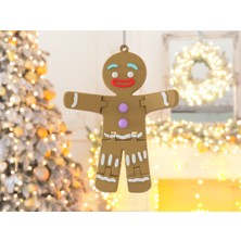 Szd Design Sevimli Kurabiye Adam Yılbaşı Süsü/dekor