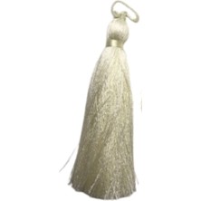 Sad Püskül Tekli 5 cm 1 Adet Krem