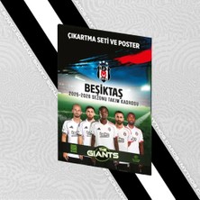 Beşiktaş The Giants 2025/26 Sezonu Dev Poster ve Çıkartma Seti