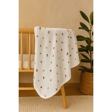 Omy Desenli Battaniye&kundak 85 x 90  cm  Pamuklu Kumaş