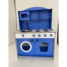 Doğal Ahşap Montessori Mutfak Seti, Kız Çocukları Için Eğlenceli Oyun