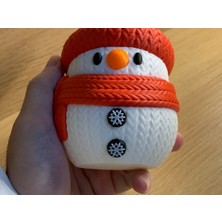 Szd Design Örgü Dokulu Demonte Kardan Adam Yılbaşı Dekoratif Figür