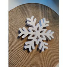 Szd Design Dev Boyut Kar Tanesi Kış ve Yılbaşı Duvar Dekoru