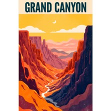 Grand Canyon Manzara Kanvas Tablo