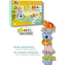 Denge ve El-Göz Koordinasyonunu Geliştiren Eğlenceli Hayvan Blok Oyunu