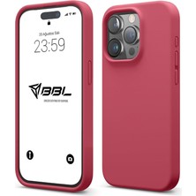 Babilden iPhone 15 Pro Max Kılıf Ince Sıvı Silikon 3 Katmanlı Tam Kaplamalı Yumuşak Kılıf