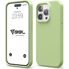 Babilden iPhone 15 Pro Kılıf Ince Sıvı Silikon 3 Katmanlı Tam Kaplamalı Yumuşak Kılıf