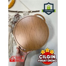 Ahşap Çok Amaçlı Kesme ve Servis Tahtası, Pizza Sunum Tepsisi