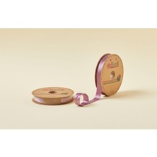 Biye Saten Katlı 058 Koyu Lila 2 cm 25 Metre %100 Polyester