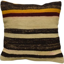 Kilim Antik El Dokuma Dekoratif Kilim Kırlent Yastık Kılıfı 0995 - Yeni - Çok Renkli