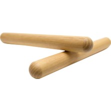 Ahşap Ritim Çubuğu 23CM, Okul Öncesi Çocuklar Için Müzik Aleti