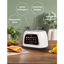 Retro Tasarımlı, Pratik ve Şık Ekmek Kızartma Makinesi