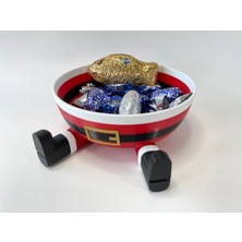 Szd Design Noel Baba Konseptli Yılbaşı Çerezlik Kasesi