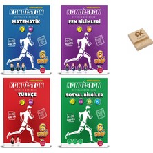 Newton Yayınları Newton 6. Sınıf Kondisyon Matematik Fen Türkçe ve Sosyal Haftalık Deneme 4lü Set + Telefon Standı