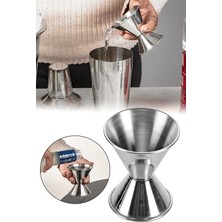 Feyza Design Çift Taraflı Paslanmaz Çelik Barista Jigger 20/40ML RA473