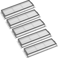 Xiaomi Ile Uyumlu Mi Robot Vakum Robot Süpürge Hepa Filtre 5 Adet