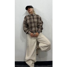 Nunu365com Nunu By Retro Oversize Oduncu Gömlek