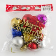 13 Adet Karışık Yılbaşı Ağaç Süsü