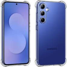 Teleplus Samsung Galaxy S25 Fe Kılıf Airbag Corners Darbe Korumalı Shockproof Tpu Kapak