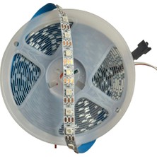 Powerr Led Aydınlatma 5 Volt IC2812 Argb Pixel Magic Kayar 60 LED IP20 Iç Mekan 5 Metre Şerit LED