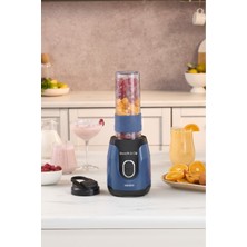 Portatif Kişisel Smoothie Blender, Marine Blue Renkli, Hızlı ve Pratik Kullanım