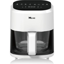 4l Cam Hazneyle Airfryer Sıcak Hava Fritözü, Sağlıklı Pişirme Keyfi