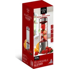450ML Taşınabilir Metal Shake & Smoothies Blender, Keskin Bıçaklı